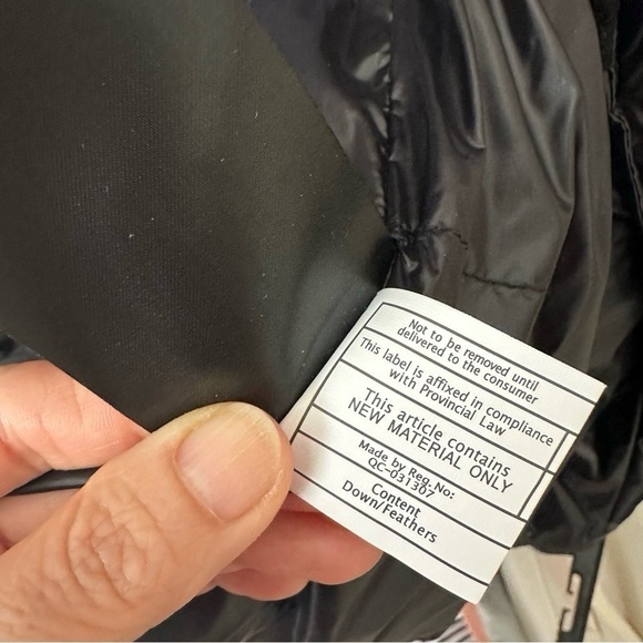 Mackage Rune Moto Sherpa Down Puffer Jacket - Picture 16 of 16